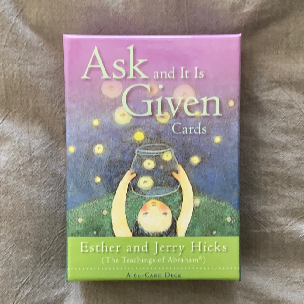 Esther & Jerry Hicks Ask and It Is Given Cards, LIKE NEW